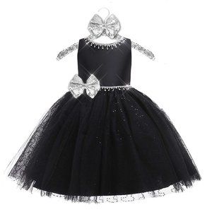 NEW Beautiful Sparkling Bling Rhinestone Sequins Christmas Or Flower Gir…